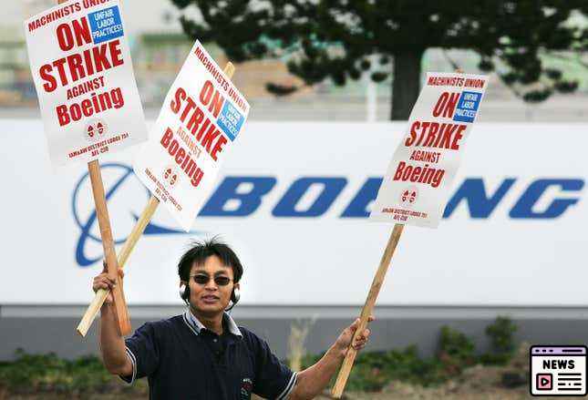 Boeing Workers Unite in Historic Strike Over Pay Dispute