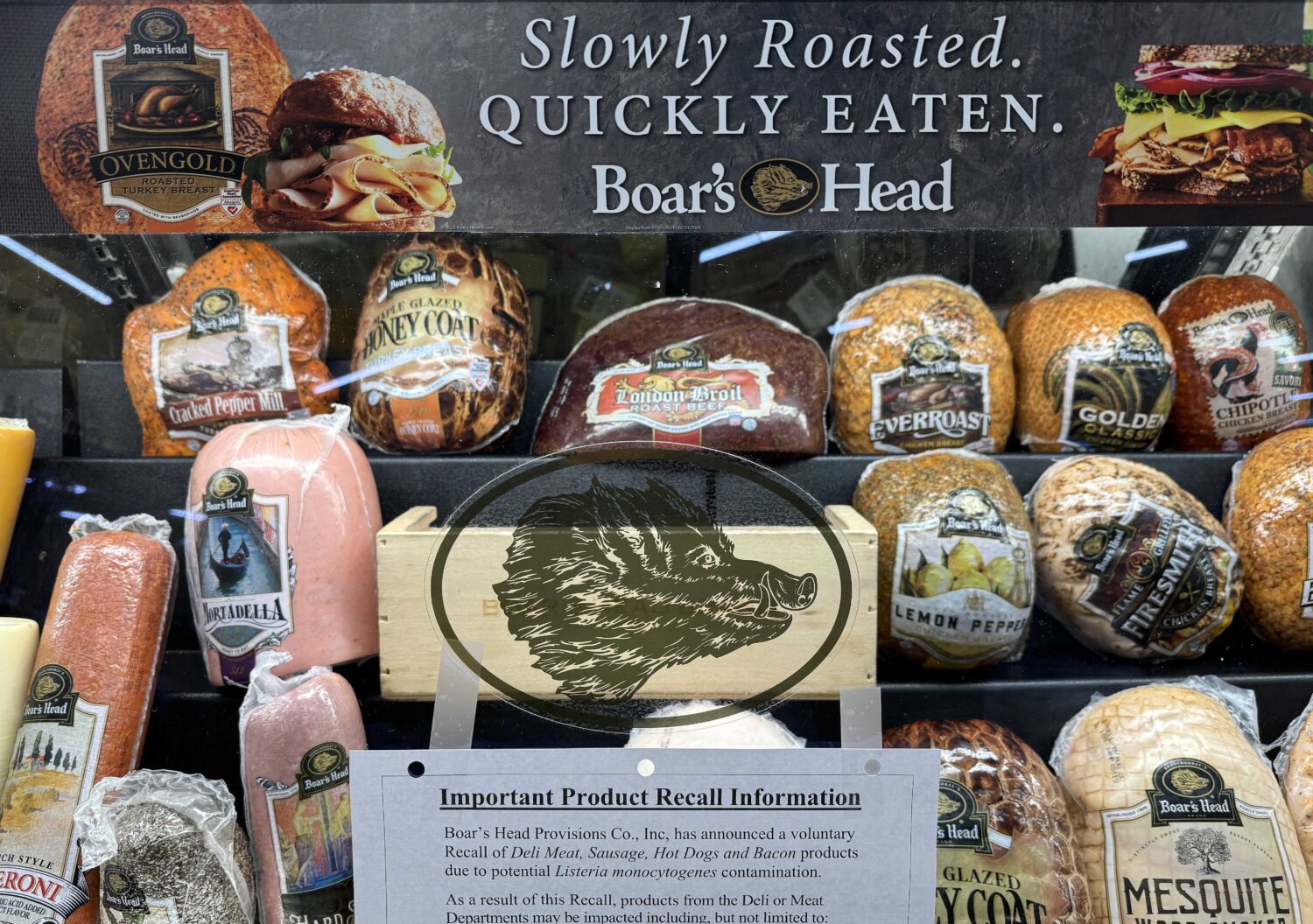 Boar’s Head Closes Virginia Plant After Listeria Issues