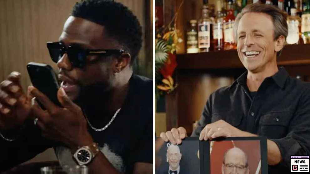 Kevin Hart’s Hilarious Day Drinking with Seth Meyers and Co-Stars