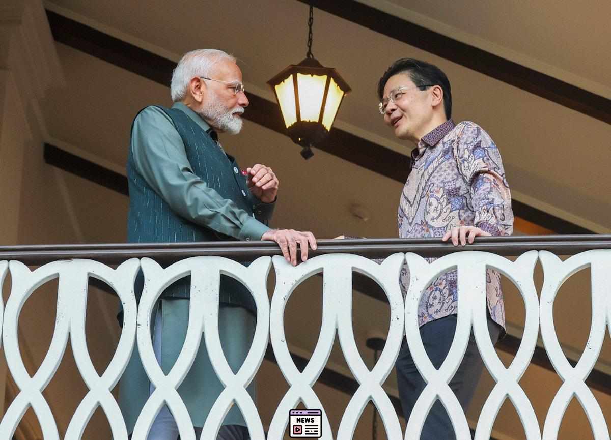 Dining Diplomacy: PM Wong Welcomes PM Modi in Singapore Ahead of Key Talks on Food Safety and Bio Innovation