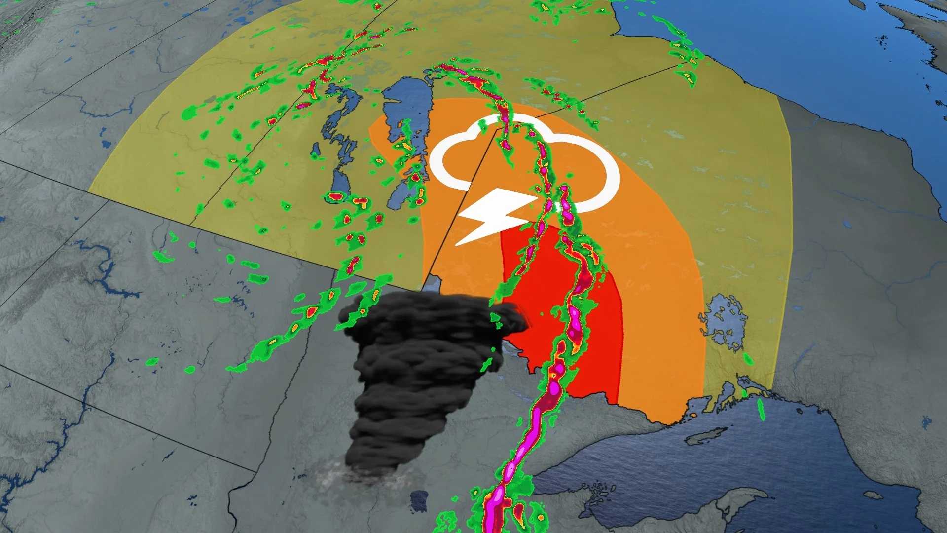 Tornado Threats Loom as Storms Develop Across Canada