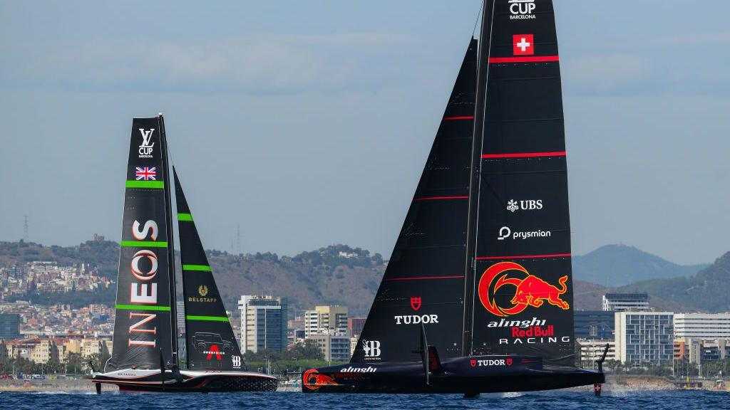 Ineos Britannia Advances as Luna Rossa Struggles in Louis Vuitton Cup