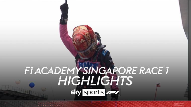 Abbi Pulling Shines in Singapore with F1 Academy Victory