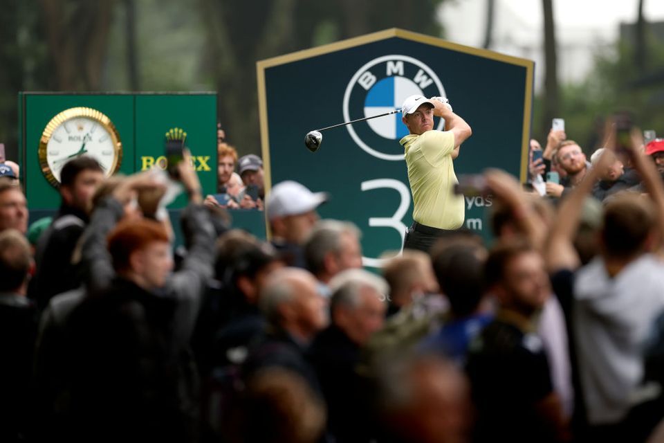 Rory McIlroy Chases Matteo Manassero at BMW PGA Showdown