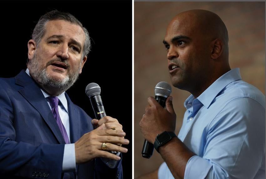 Cruz Faces Tough Challenge as Allred Leads in Senate Race