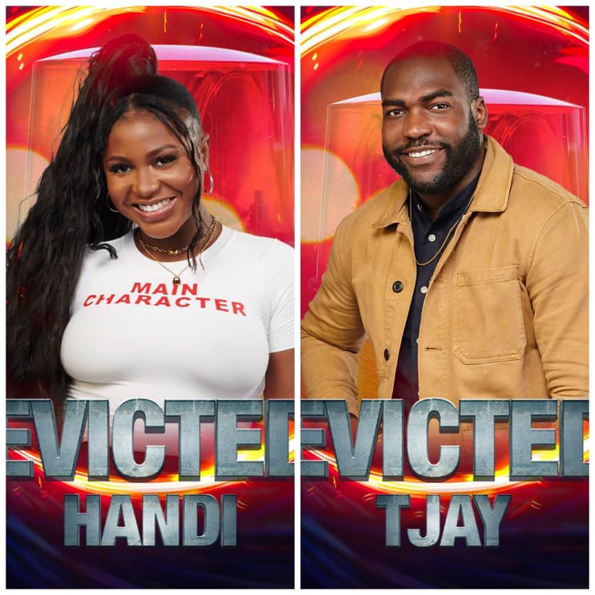 Handi and TJay Face Eviction from BBNaija Season Nine