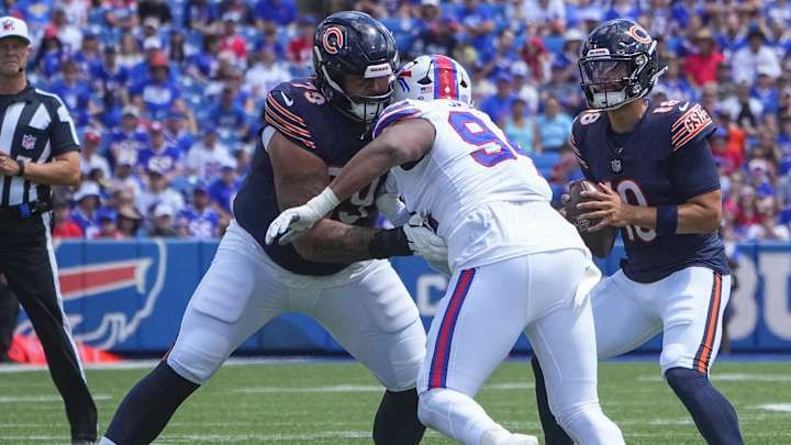 Bears Shake Up Offensive Line as Pryor Takes Over for Davis