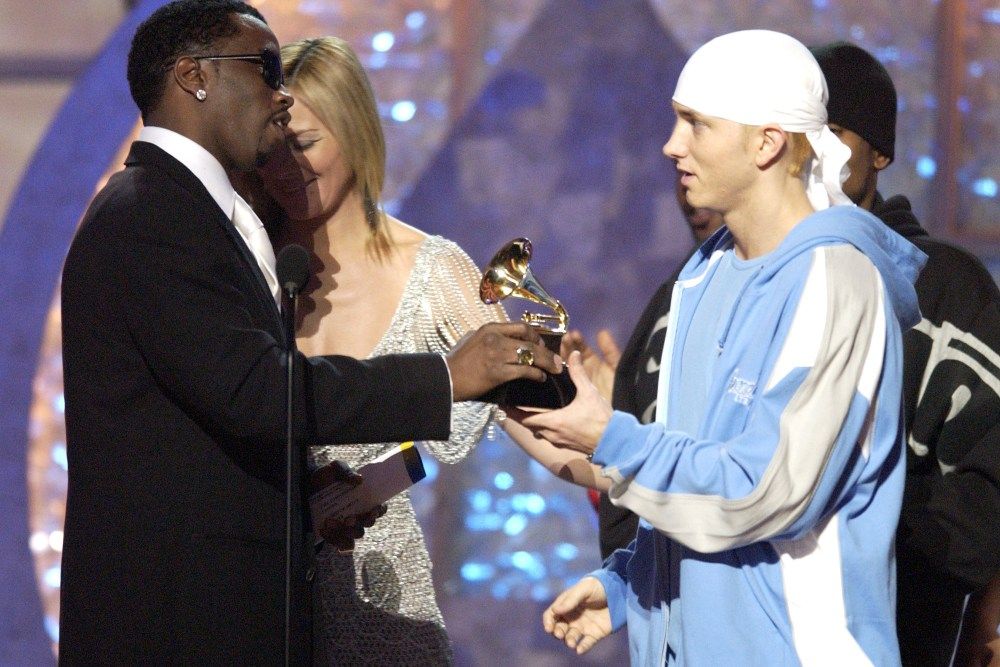 Eminem’s Bold Lyrics Unravel Diddy’s Tupac and Biggie Ties