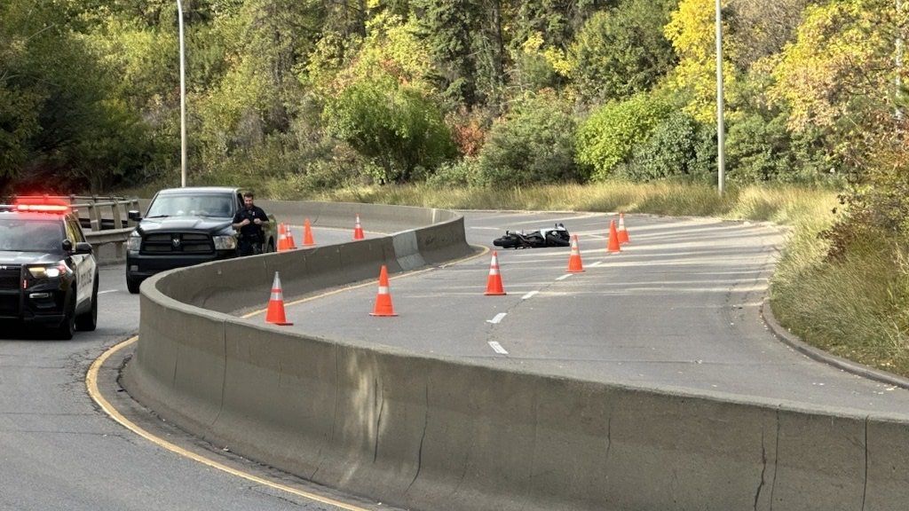 Motorcycle Accident Disrupts Traffic on Groat Road