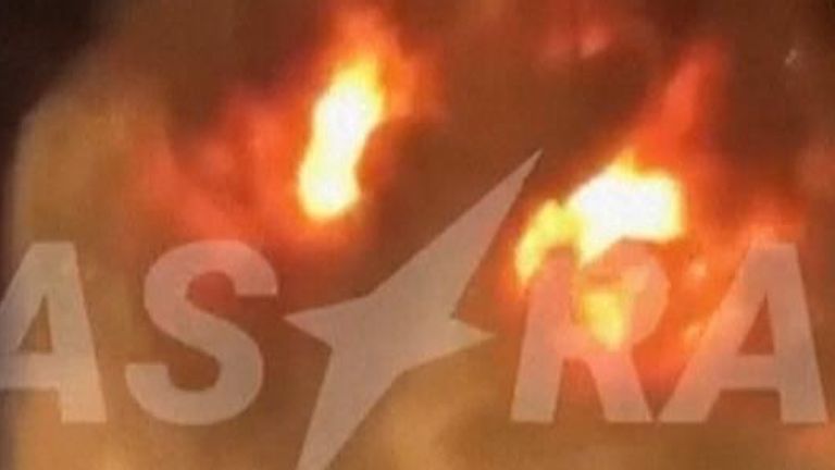 Ukrainian Drone Assault Ignite Explosions in Russian Arms Depots