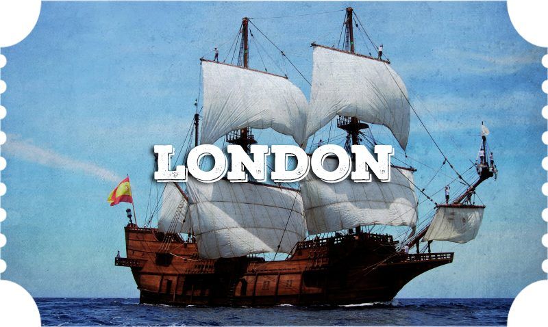 Explore the Historic El Galeon Andalucía on the Thames Today