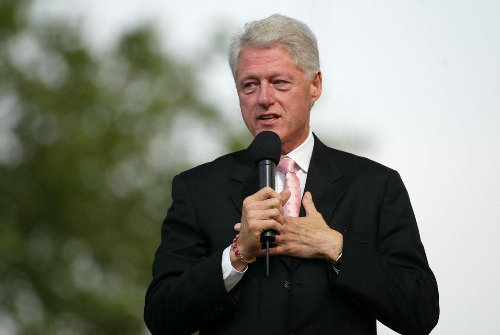 Clintons Rally for Democracy and Global Action at 2024 Meeting