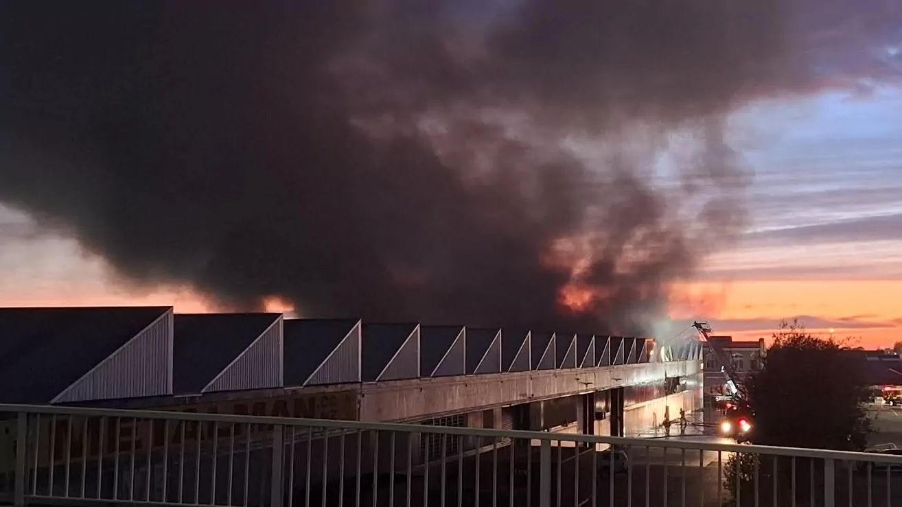 Massive Blaze Engulfs Central Christchurch Prompting Safety Warnings