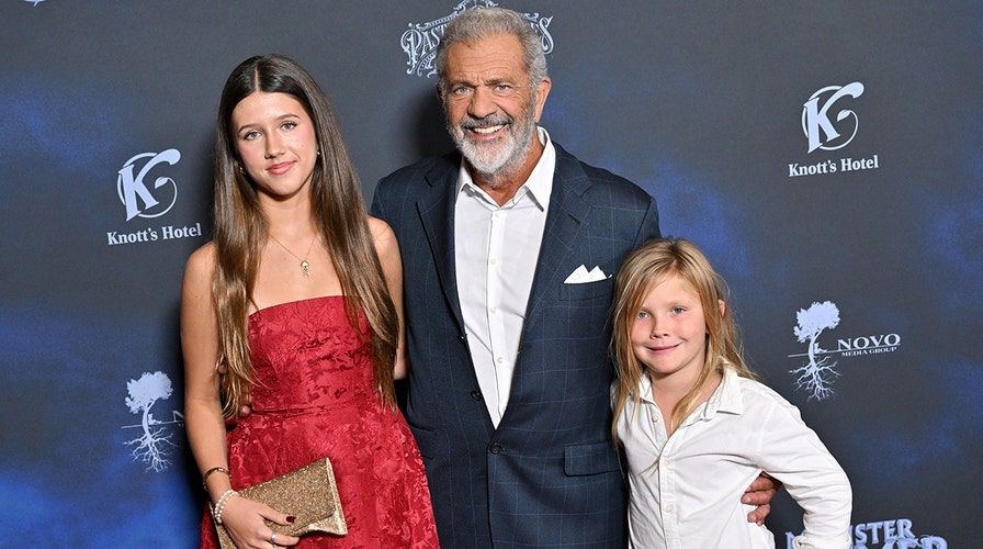 Mel Gibson Steps Out with Kids for Rare Red Carpet Moment