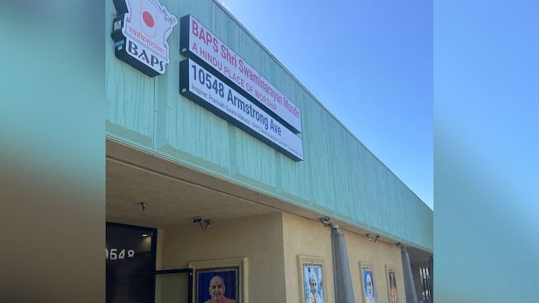 Sacramento Hindu Temple Vandalism Sparks Prayer for Peace