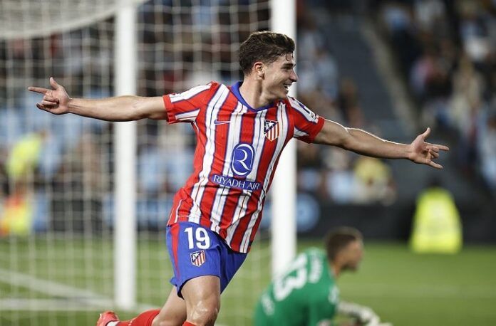 Julián Alvarez Stars as Atletico Madrid Defeats Celta Vigo 1-0