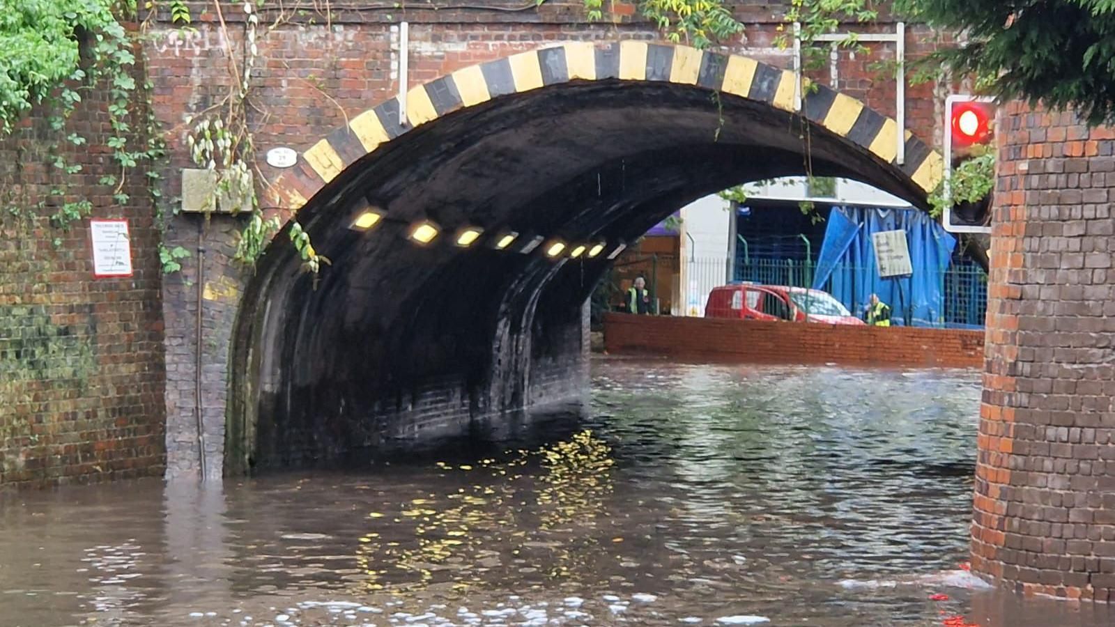 Heavy Rain Triggers Flash Flood Warnings Across Birmingham Areas