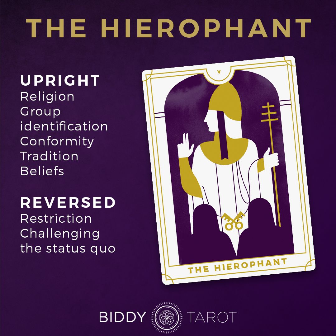 How The Hierophant Reveals Your Persona to Others