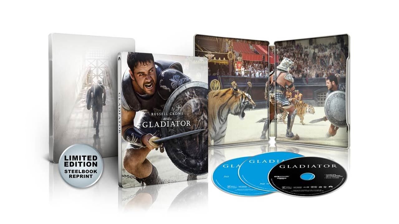 Gladiator Returns with Limited-Edition 4K Steelbook Before Sequel