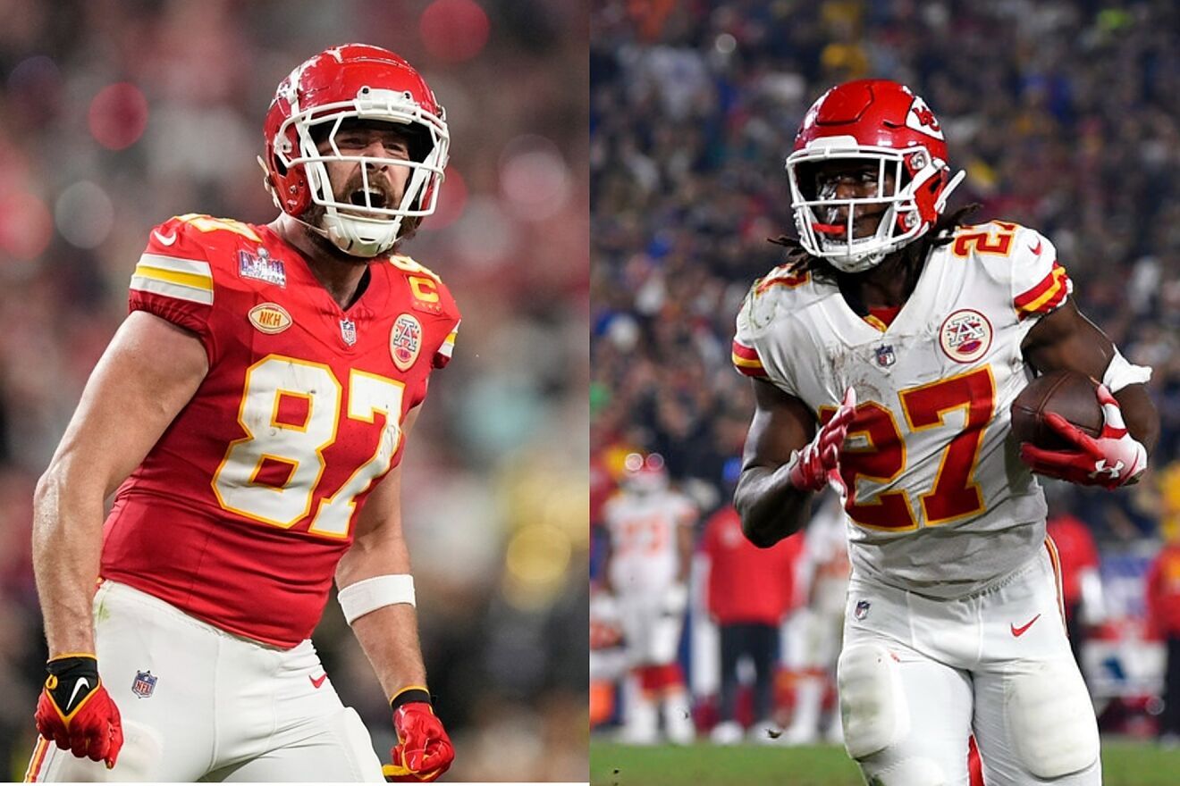 Travis Kelce Welcomes Kareem Hunt Back with Impressive First Carry