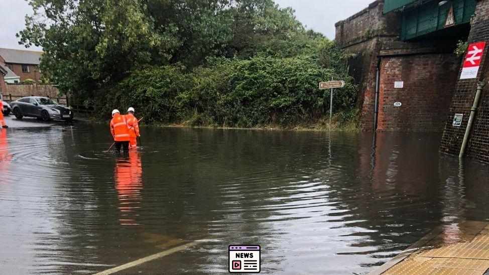 Severe Weather Strikes London: Heavy Rain Disrupts Travel Across the South East