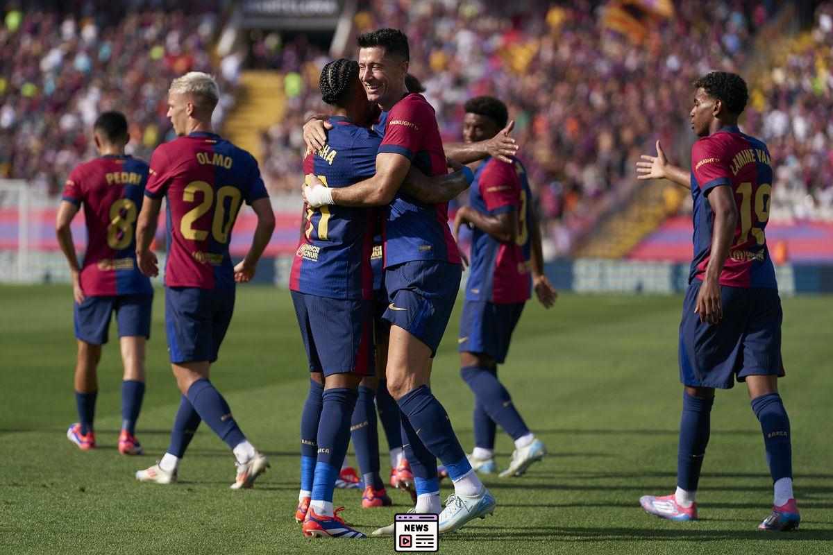 Barcelona’s Brilliance: Raphinha Declares ‘No Need for New Faces’ After Thrilling 7-0 Victory as Champions League Awaits!