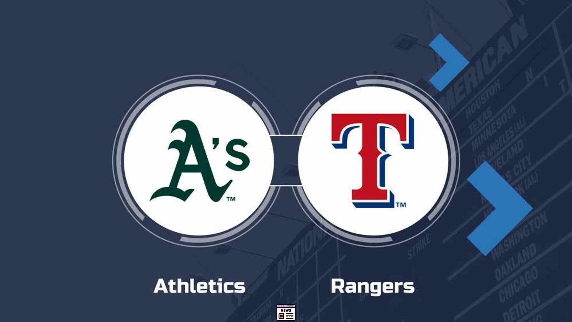 Battle for the Diamond: Epic Showdown as Athletics Take on Rangers – Predictions, Picks, and Best Bets Unleashed!