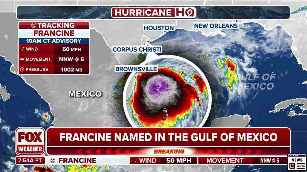 Prepare for Impact: Tropical Storm Francine Approaches Texas and Louisiana