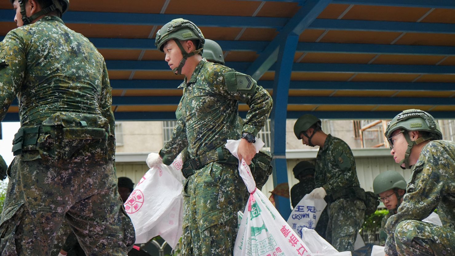 Taiwan Prepares for Impact as Typhoon Strikes Ports and Schools Close