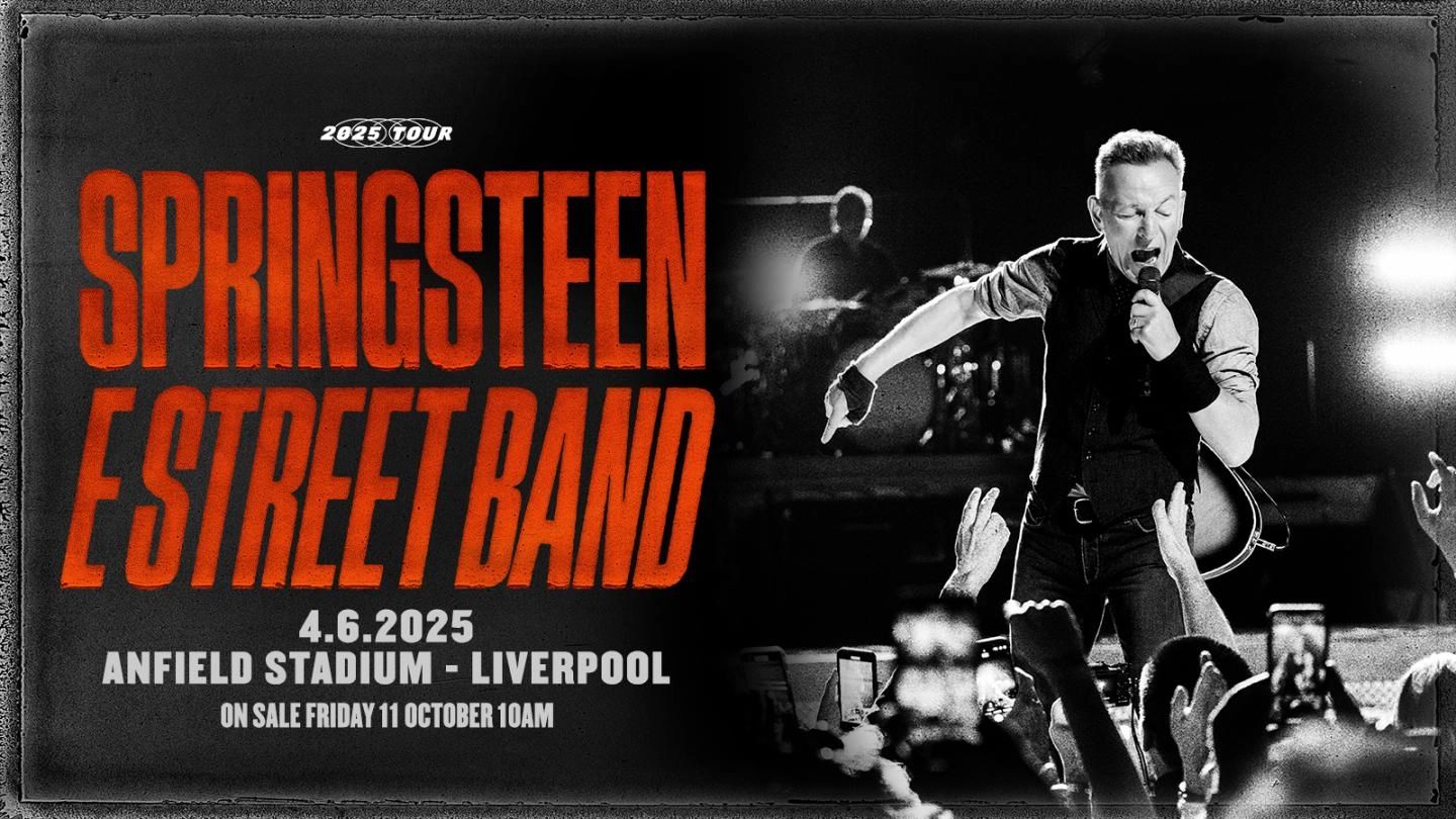 Bruce Springsteen and E Street Band Set to Rock Anfield in 2025