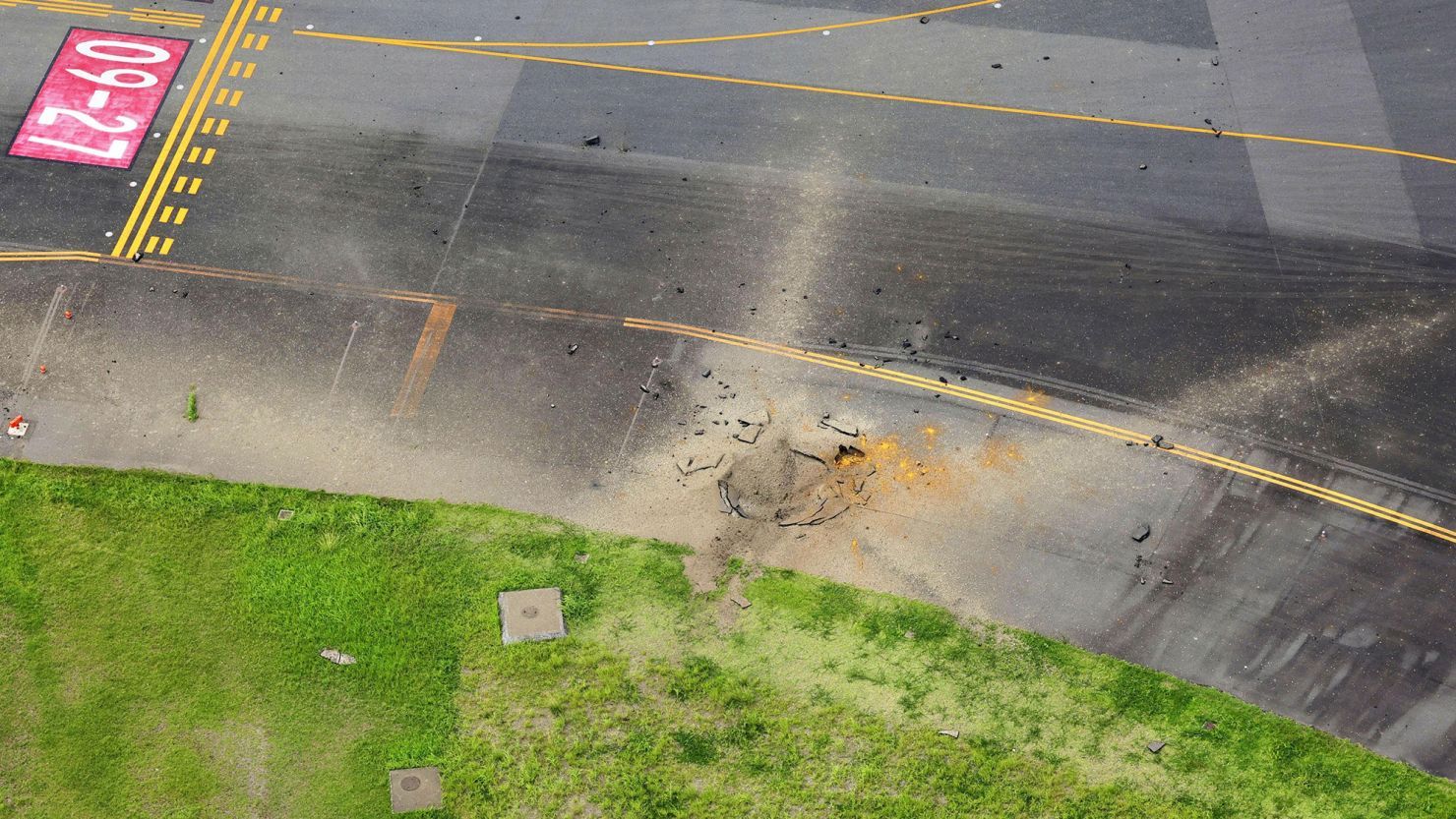 Historic WWII Bomb Blast Shuts Down Japanese Airport