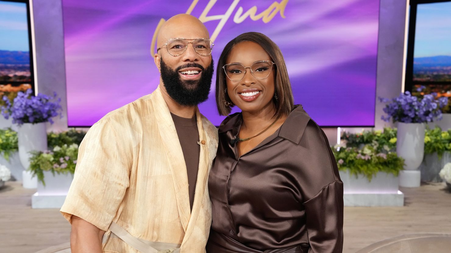 Jennifer Hudson Playfully Grills Common on Marriage Talks