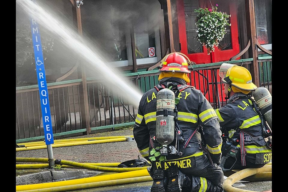 Fire at Langley Restaurant Sparks Community Support