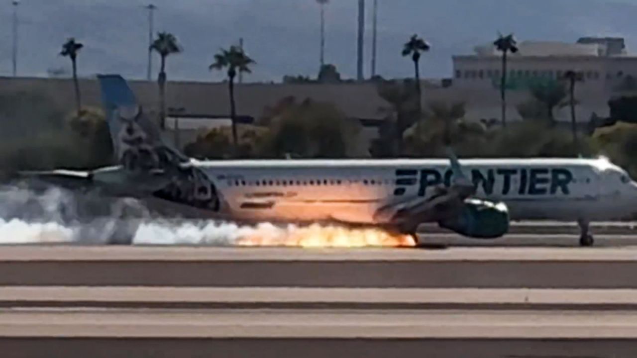 Frontier Airlines Flight Lands Safely Amid Fire Scare