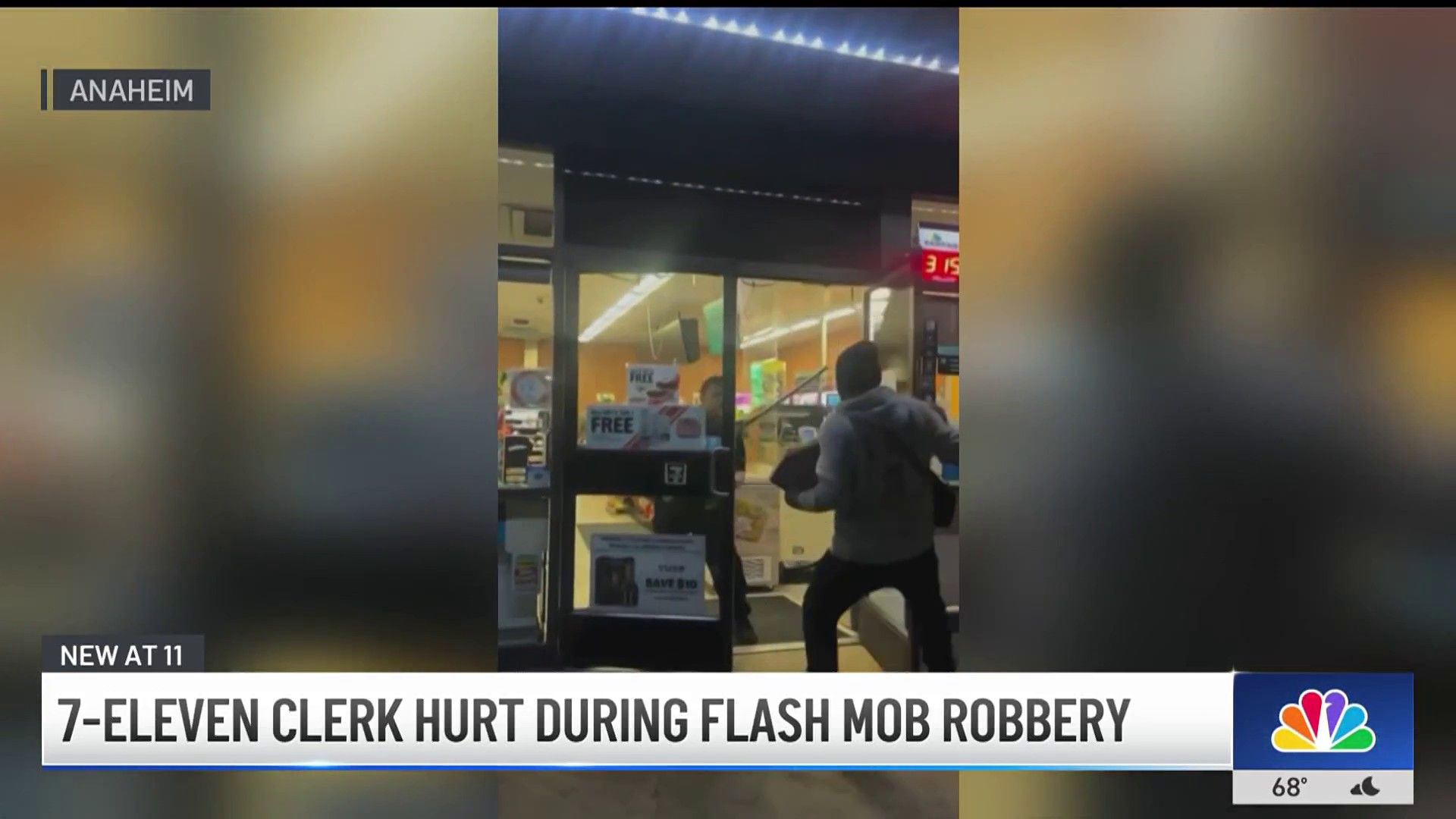 Mob Mayhem in Anaheim: 7-Eleven Clerk Assaulted