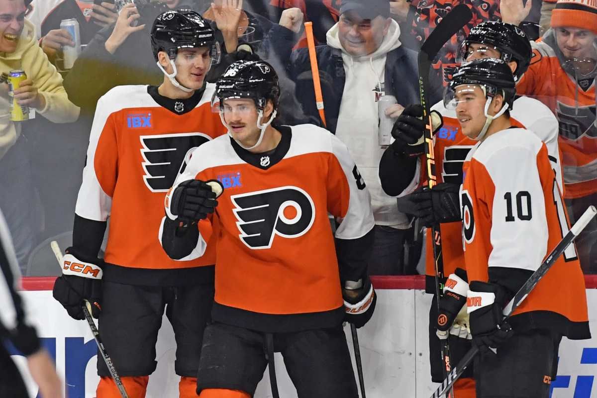 Flyers Perk Up as Jett Luchanko Joins Top Nine