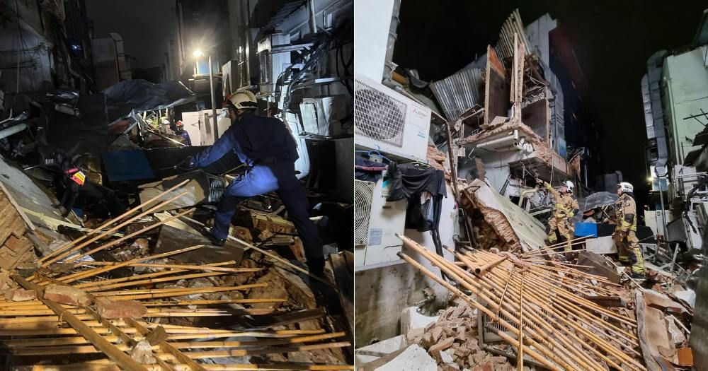 Shophouse Collapse on Syed Alwi Road Injures 6