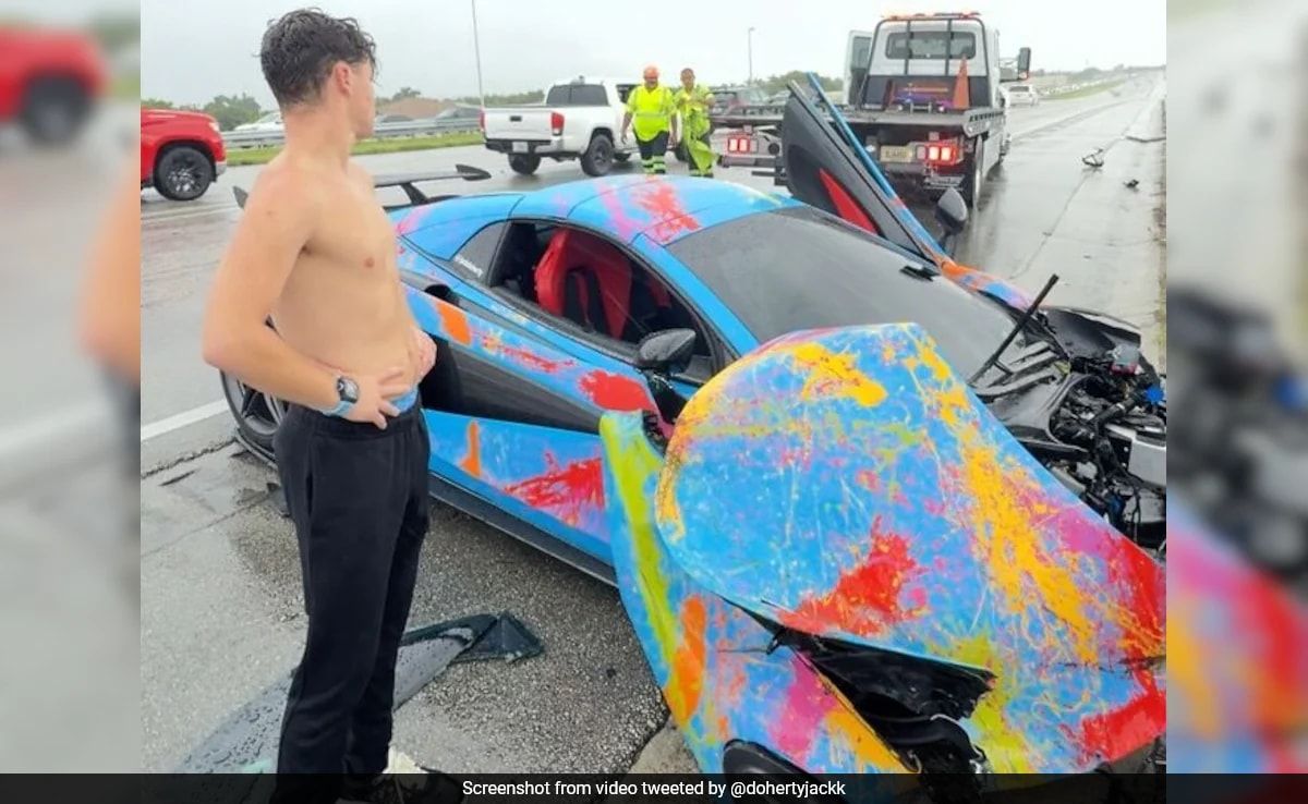 YouTuber Jack Doherty’s $200K McLaren Crash Live