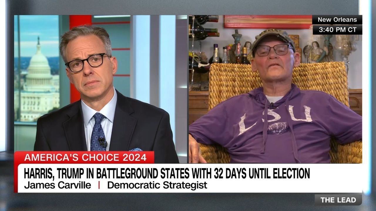 Carville on Harris’ MI Struggles and Election Uncertainty