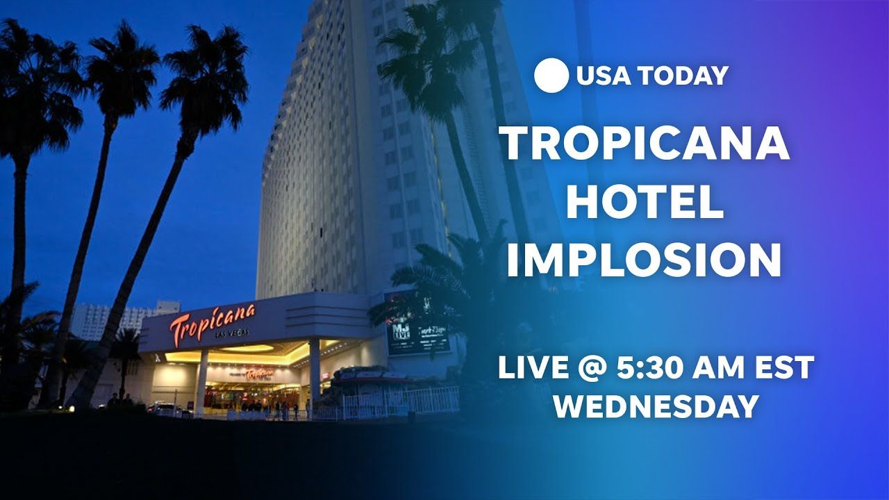 Las Vegas Celebrates Tropicana’s Iconic Casino Implosion