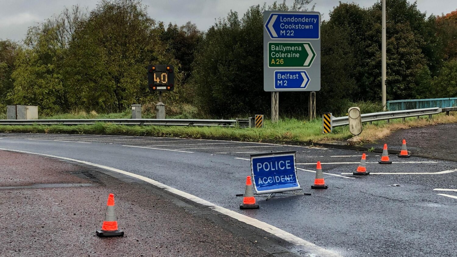 M22 Motorway Closure Due to Ongoing Security Alert