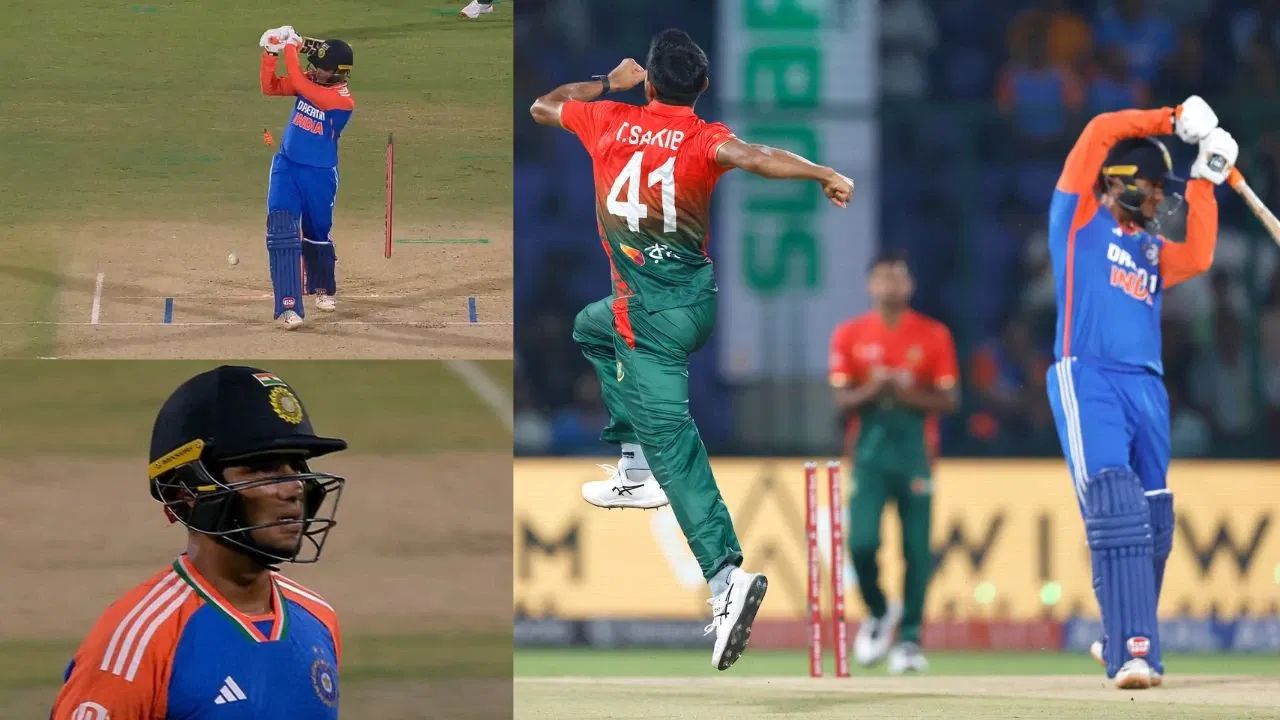 Tanzim Hasan Sakib’s Thunderbolt Sends Stumps Flying