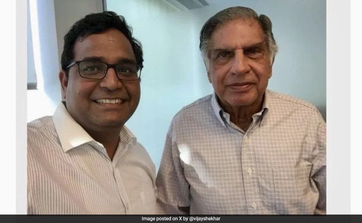 Vijay Shekhar Sharma Faces Backlash Over Ratan Tata Post