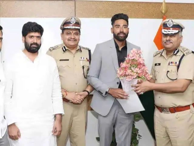 Mohammed Siraj Transitions from Cricket to Telangana DSP