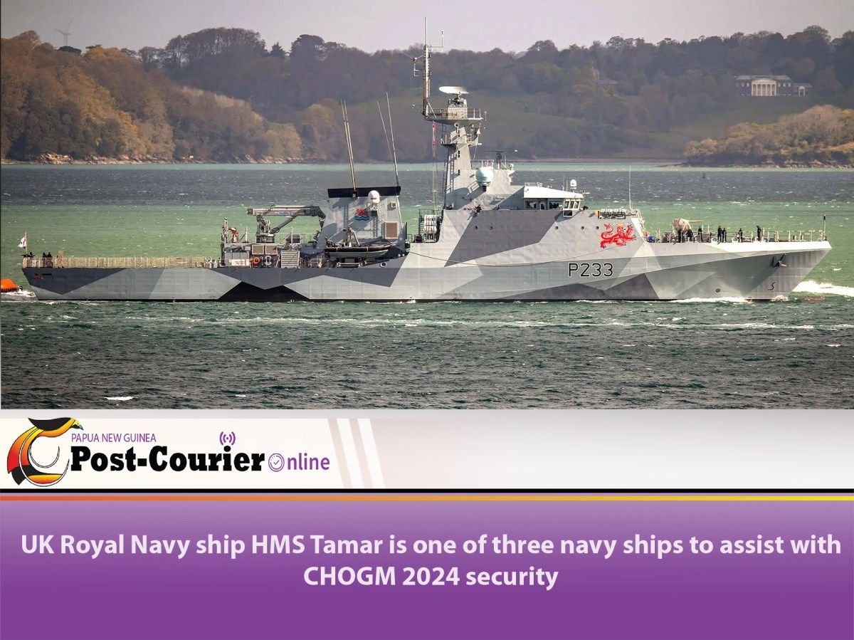 Navy Ships Prepare for Samoa’s CHOGM 2024 Security