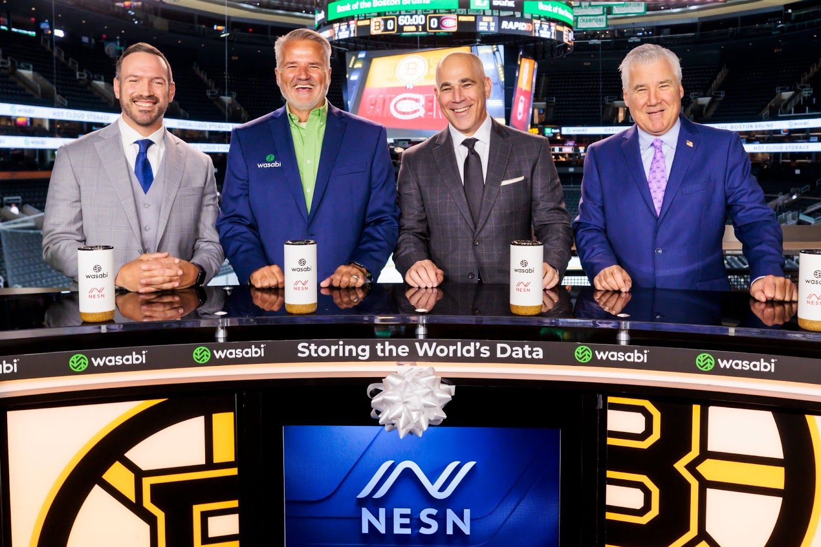 Wasabi Technologies and NESN Unveil TD Garden’s New Broadcast Studio Name